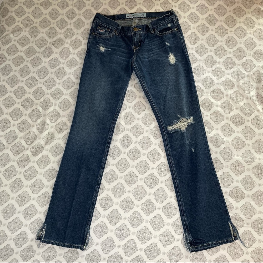 Hollister Distressed Bootcut Jeans Size 1S